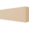 Ekena Millwork 2in. W x 4in. H x 12in. L Block Woodgrain TimberThane Rafter Tail, Primed Tan RFTUR02X04X12BLKRCPR - alternate 1